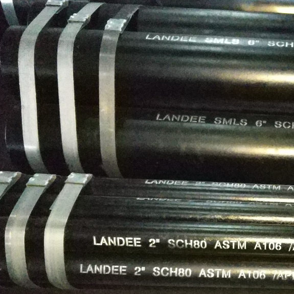 ASTM A106 Grade B Seamless Pipe, 6 Inch, SCH 40, 6 Meters
