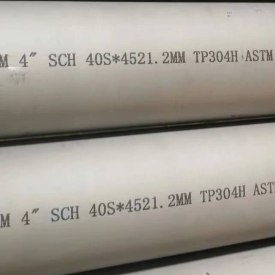 ASTM A312 TP304H Seamless Pipe, 4 Inch, DN100, SCH.40
