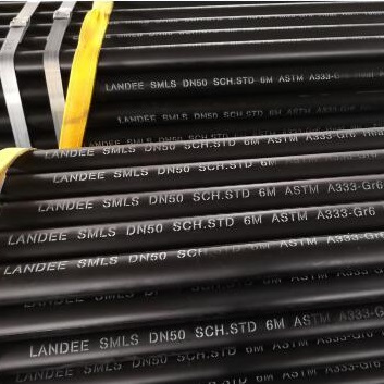ASTM A333 Grade 6 Seamless Pipe, SCH.40, DN50, 2 Inch