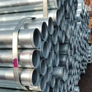 ASTM A53 GR.B Seamless Pipe, OD 4 Inch, SCH 40, Galvanized