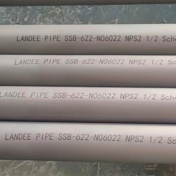 ASTM B622 N06022 Seamless Pipe, 2-1/2 Inch, SCH 40S, 5900 mm