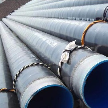 AWWA C210, DIN 30670 Seamless Pipe, 16 Inch, SCH STD, 12M