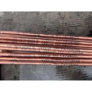 Seamless Copper Pipe, TP2, OD 15.88 mm, WT 0.8 mm, 5 Meters