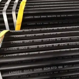 ASTM A333 Grade 6 Seamless Pipe, 3LPE, 3LPP