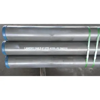 ASTM A335 P5 SMLS Pipe, Alloy Steel, 6 IN, 6000 mm, SCH STD