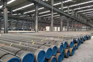 API 5L X52 PSL2 Seamless Pipe, 16 Inch, Bevelled Ends, 3LPE