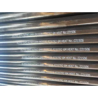 EN 10216-1 P235TR2 Seamless Tube, EN 10220, OD 42.4 mm, 6 M