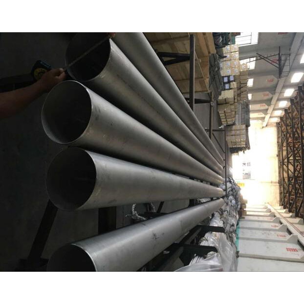 ASTM A312 UNS S31803 Steel Pipe, 12 IN, WT 9.53 mm, PE Ends