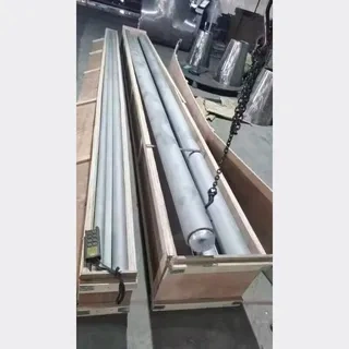 Stainless Steel Pipes Packaged in Wooden Case for Export