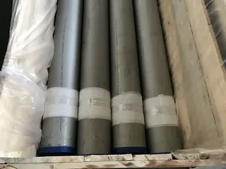 ASTM A312 TP316Ti Seamless Pipe Packaged in Wooden Cases