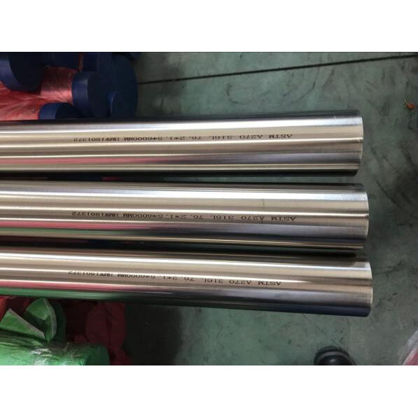 Stainless Steel Sanitary Tube, A270 TP316L, 19.05mm, 6 M, BA