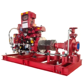UL EHF Diesel Engine Suction Fire Pump Set