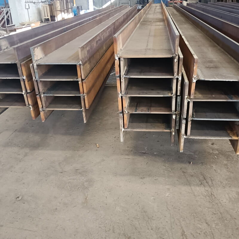 Q235B Welded Steel H Beam, 19 * 12 * 1 * 1/2 Inch * 38 FT