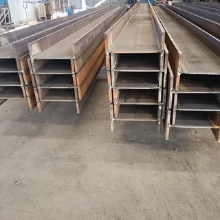 Q235B Welded Steel H Beam, 19 * 12 * 1 * 1/2 Inch * 38 FT