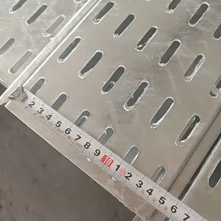 Perforated Cable Tray, Carbon Steel, 150 * 50 * 3000 mm, HDG