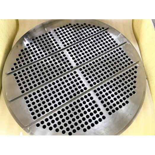 ASTM A182 F316L Tube Sheet, OD 1061 mm, THK 70 mm, Forged