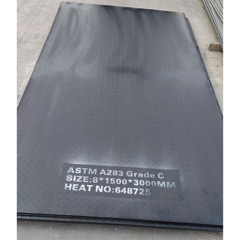 ASTM A283 Grade C Checkered Plate, 1500 mm * 3000 mm * 8 mm
