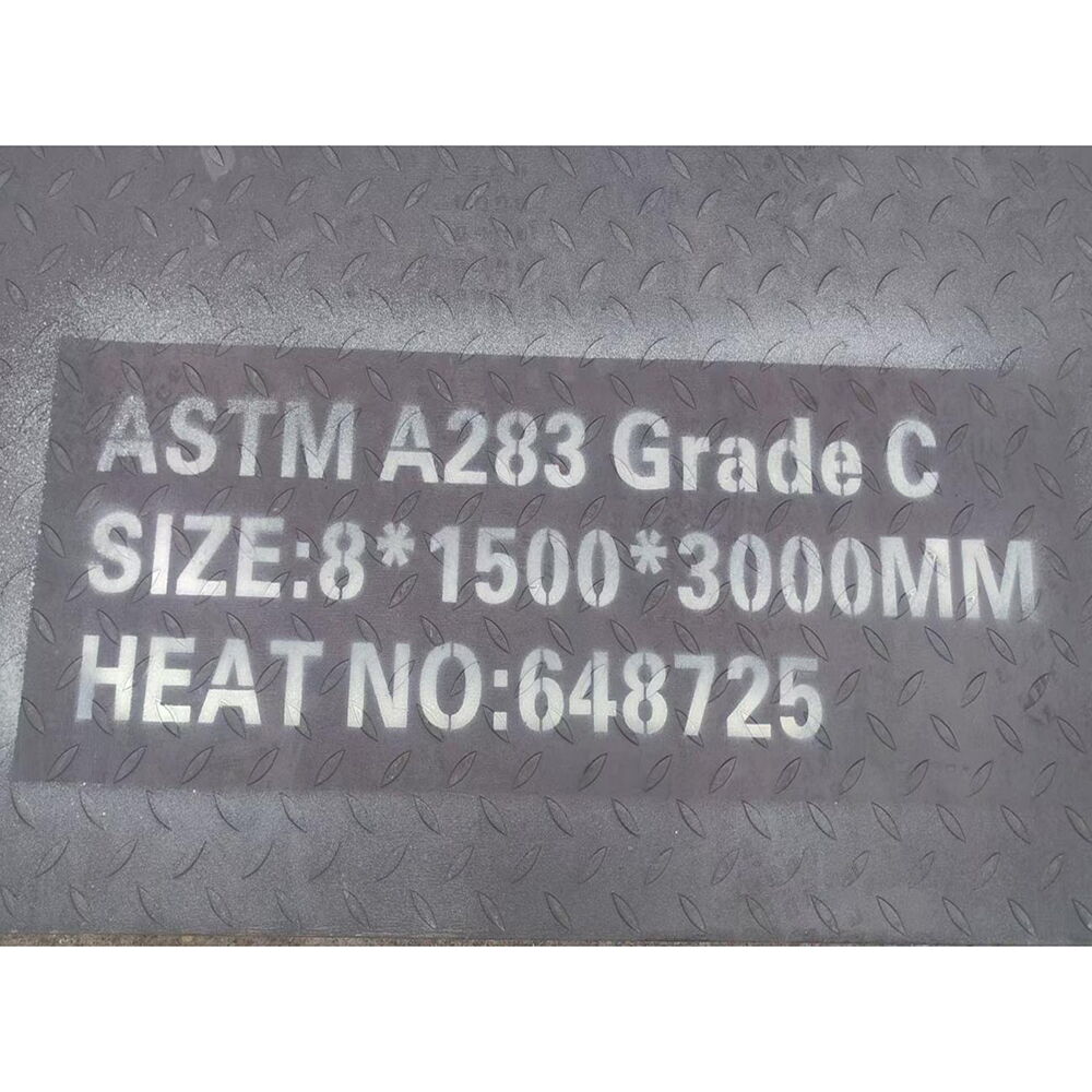 ASTM A283 Grade C Checkered Steel Plate, 8 * 1500 * 3000 MM