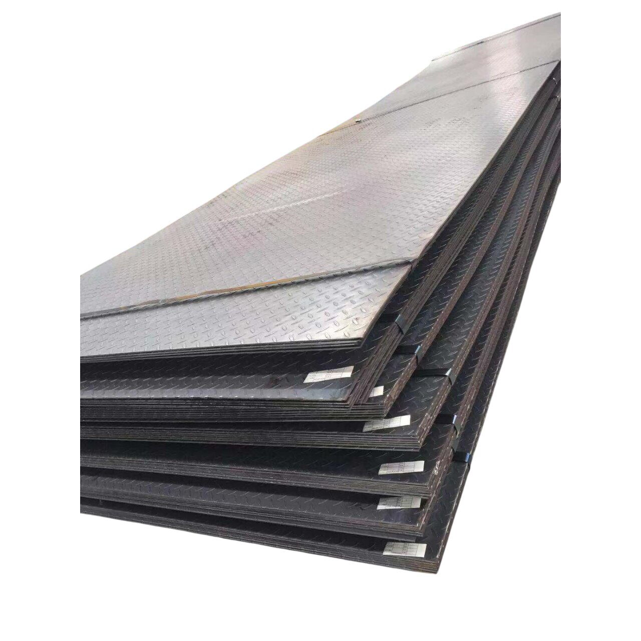 ASTM A36 Checkered Plates, Carbon Steel, 1500 * 6000 * 6 mm