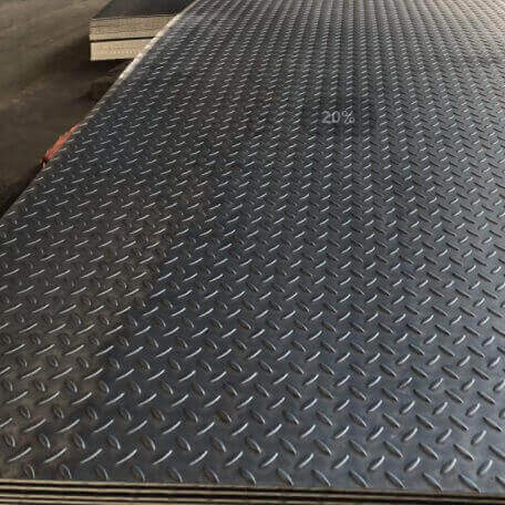 ASTM A36 Checkered Plate, 6000 * 1500 * 8 mm