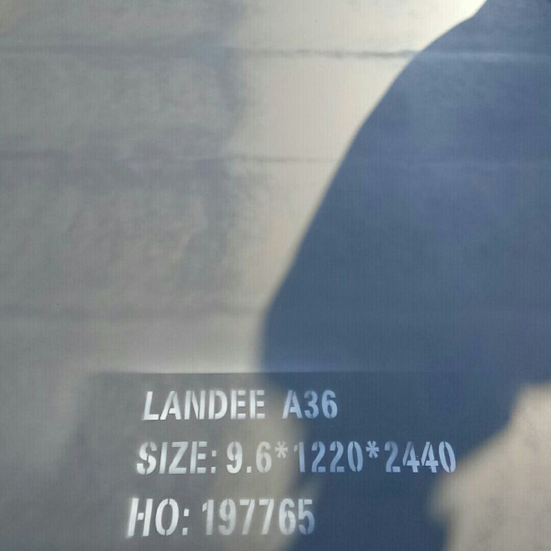 ASTM A36 Steel Plate, Carbon Steel, 9.6 * 1220 * 2440 mm