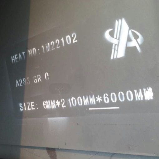 Carbon Steel ASTM A283 Grade C Steel Plate
