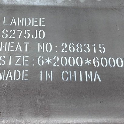 EN 10025-2 S275JO Steel Plates