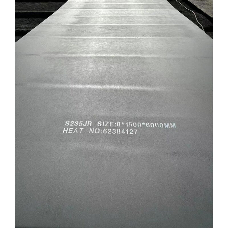 EN 10025 S235JR Steel Plate, 8 * 1500 * 6000 MM, Anti-rust