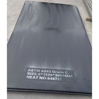 ASTM A283 Grade C Checkered Plate, 1500 mm * 3000 mm * 8 mm