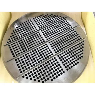 ASTM A182 F316L Tube Sheet, OD 1061 mm, THK 70 mm, Forged