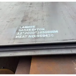ASTM A516 Grade 70N Steel Plate, 12 mm * 2000 mm * 10500 mm