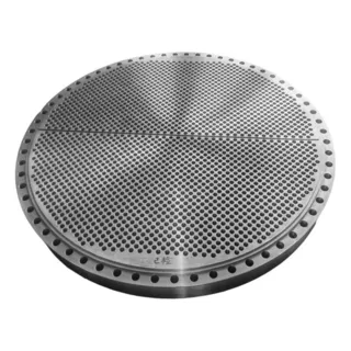 Heat Exchanger Tube Sheet, ASTM A387 Grade 11 CL2, 32 MM THK