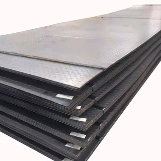 Carbon Steel Checked Plate, ASTM A283 Gr C, 8*1500*6000 mm