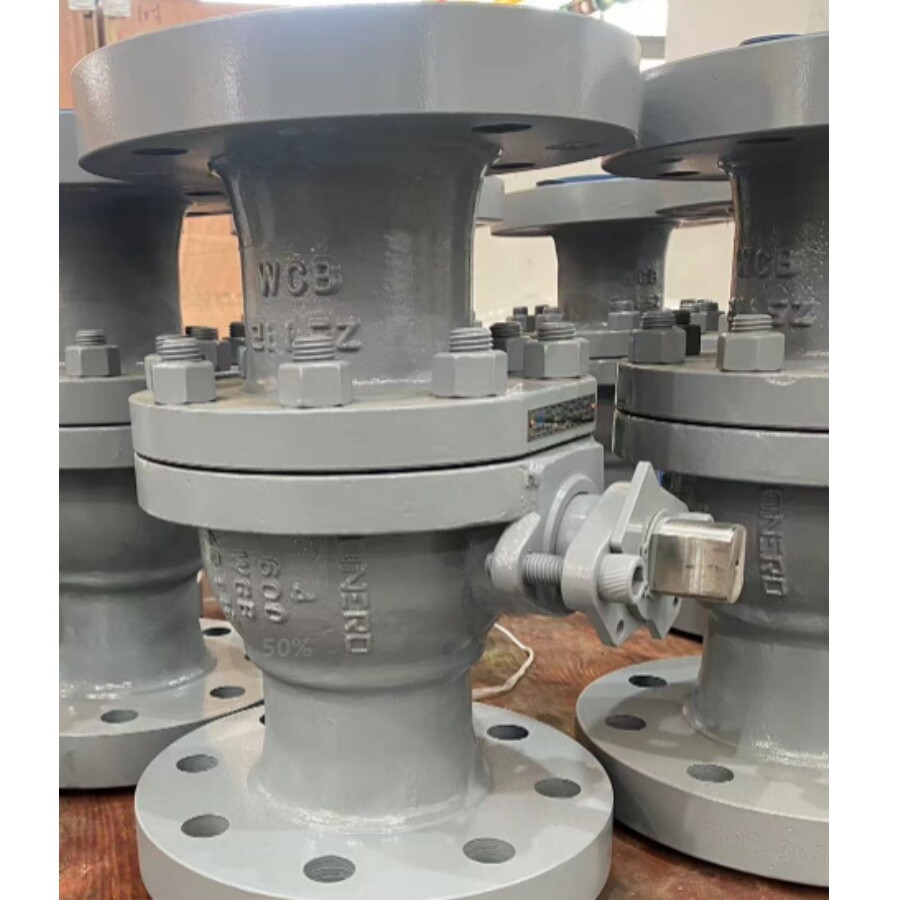 2-PC Floating Ball Valve, ASTM A216 WCB, 4 Inch, 600 LB, API 6D, RF