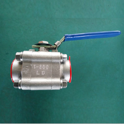 A182 Gr.F316L Full Bore Ball Valve, Floating Type, CL800, 1IN