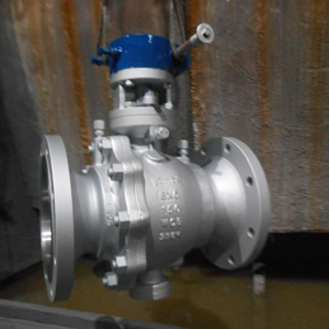 A216 WCB Ball Valve, 8X6 Inch, CL150, A105+ENP Ball & Stem