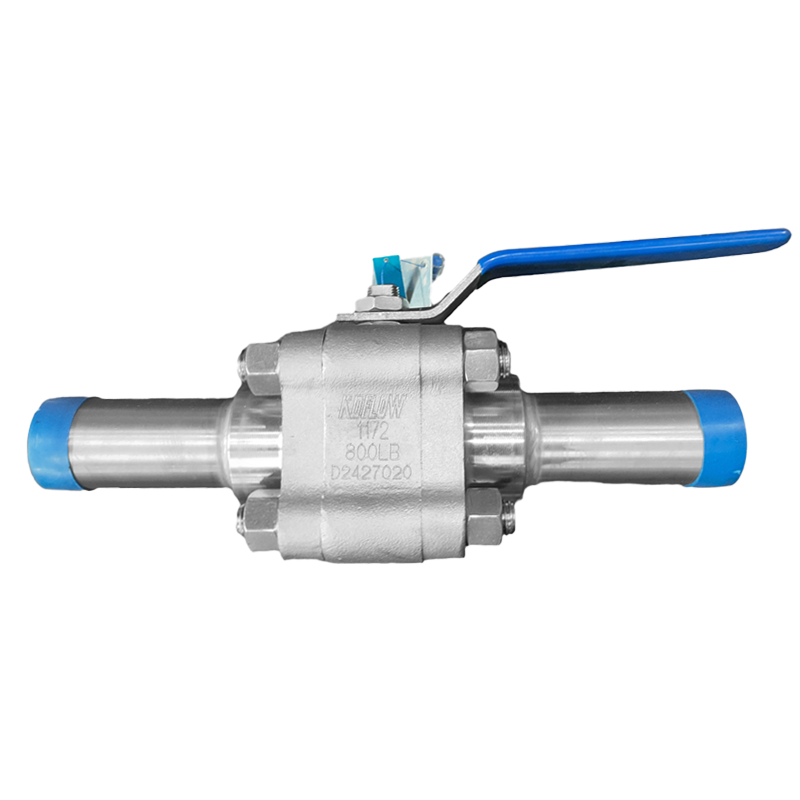 API 602 Floating Ball Valve, A182 F304/F304L, 1/2 IN, CL800