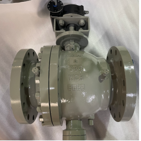 API 6D 2PC Spilt Ball Valve, ASTM A216 WCB, 8 IN, 300 LB, RF