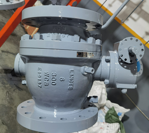 API 6D Full Bore Ball Valve, ASTM A216 WCB, 6 Inch, 300 LB