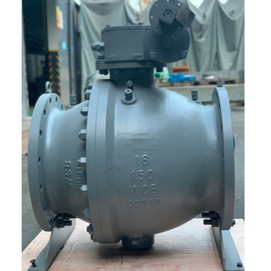 API 6D Side Entry Trunnion Ball Valve, 18 Inch, 150 LB, RF