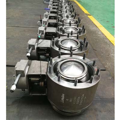 ASME B16.5 Ball Valve, ASTM A105N Body, 6 Inch, Class 150 LB, RF