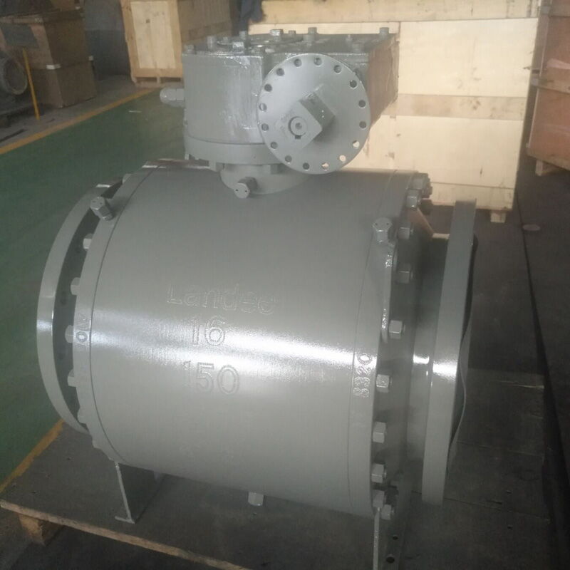 ASTM A105 Ball Valve, Carbon Steel, 16 IN, CL150 LB, Flanged