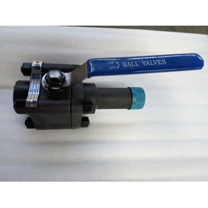 ASTM A105N Ball Valve, 1-1/2 Inch, CL 800, SCH160, PTFE