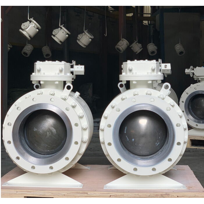 ASTM A105N Ball Valves, API 6D, 12 Inch, CL150, Epoxy Coated