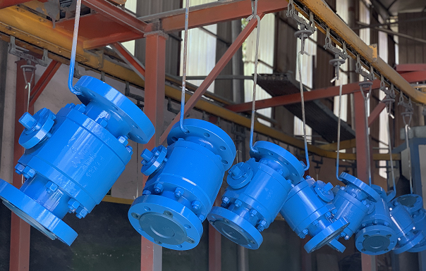 ASTM A105N Floating Ball Valves