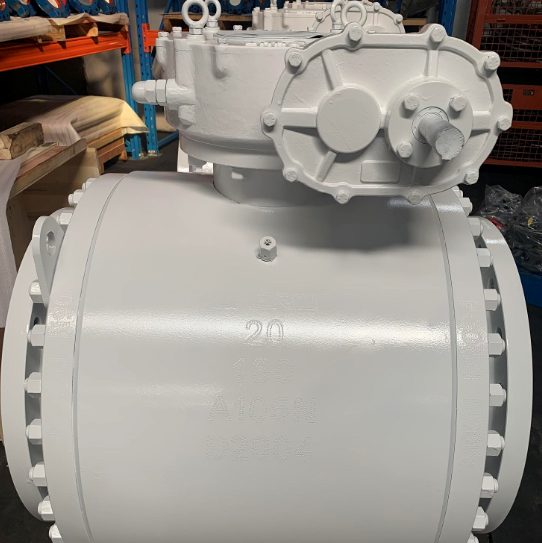 ASTM A105N Trunnion Mounted Ball Valve, 20 Inch, 150 LB, RF