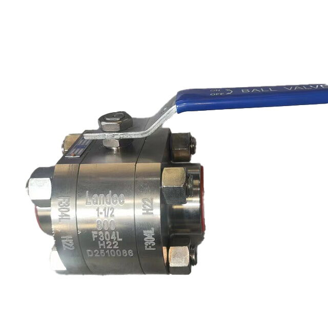 ASTM A182 F304L Ball Valves, 1-1/2 Inch, CL800 LB, SW Ends