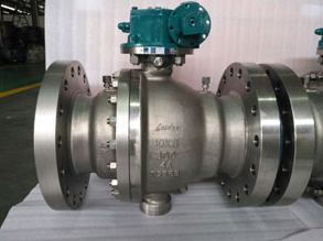 ASTM A182 F51 Floating Ball Valve, Full Port, Class 300, 10 Inch