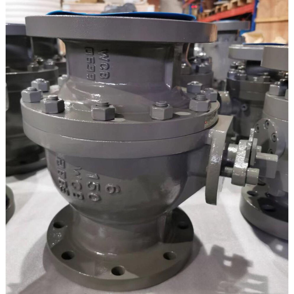 ASTM A216 WCB Floating Ball Valve, API 6D, 6 Inch, CL150, RF