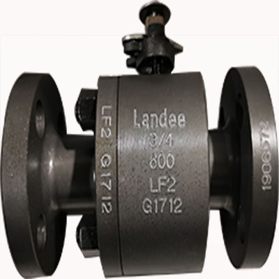ASTM A350 LF2 Floating Ball Valve, 3/4 Inch, 600 LB, RF, BS 5351